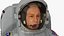 Kombinezon astronauty z uzbrojoną postacią męską