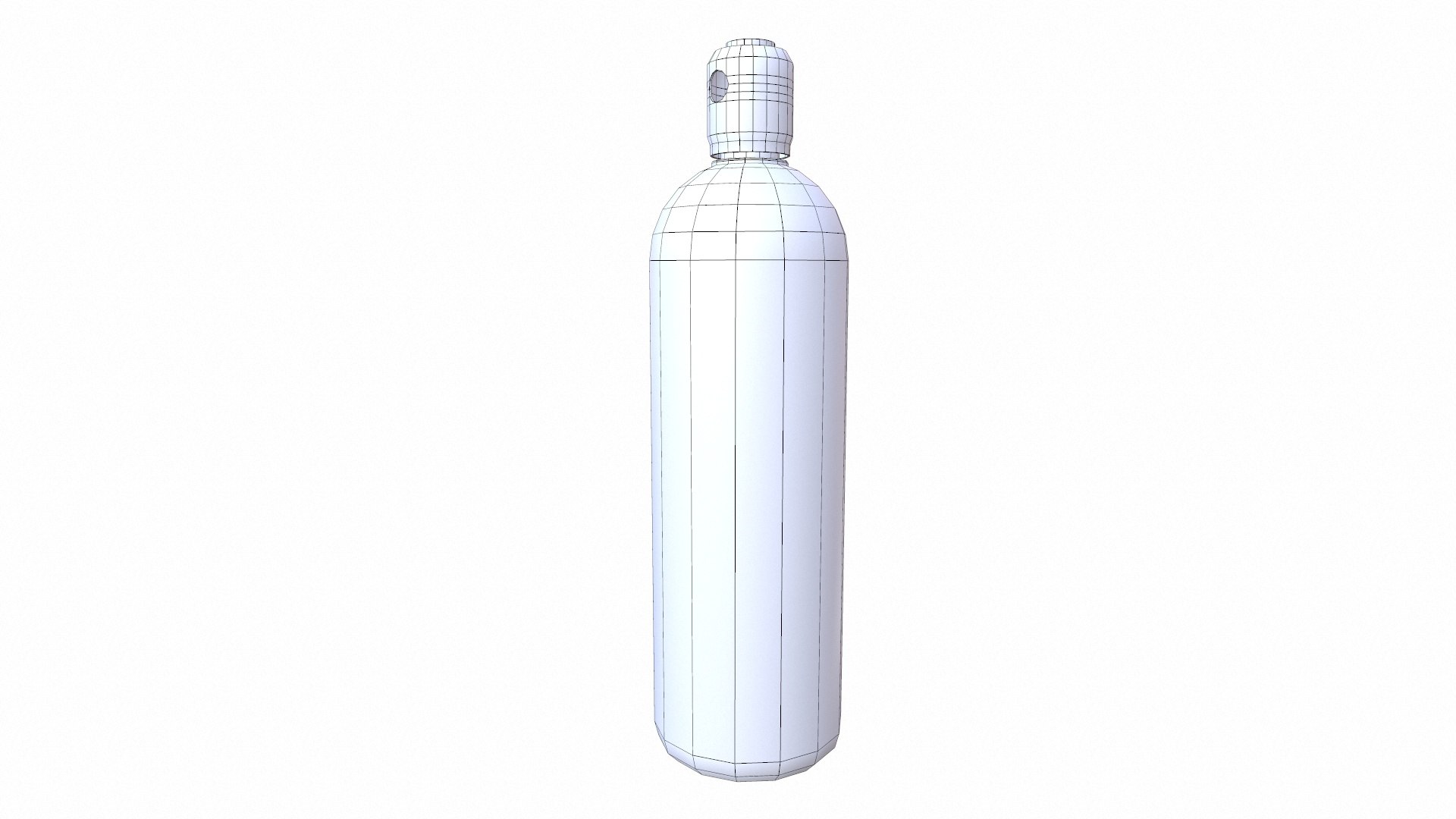 3D Model Acetylene Cylinder - TurboSquid 2343275