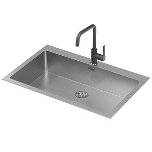 3D SMEG kitchen sink - VQR71RS