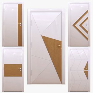 3D interior door model