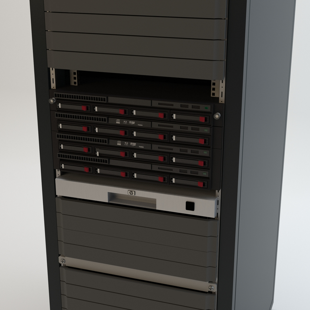 max server rack hp