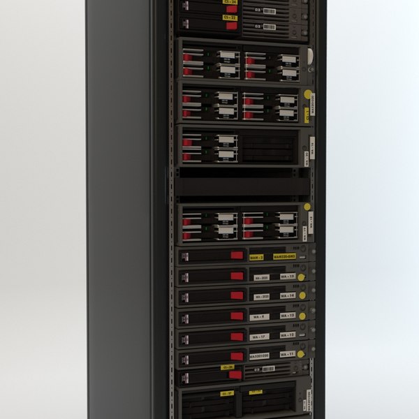 max server rack hp