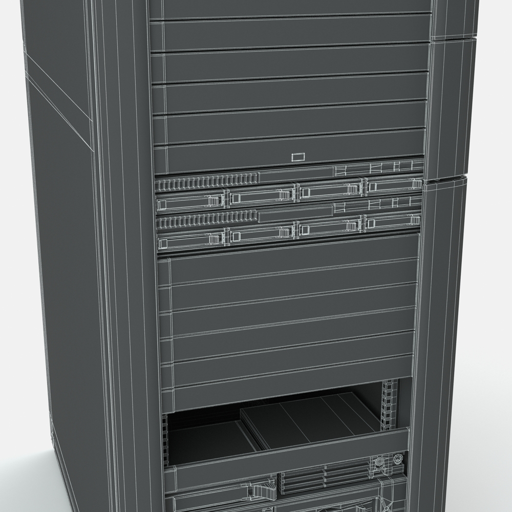 max server rack hp