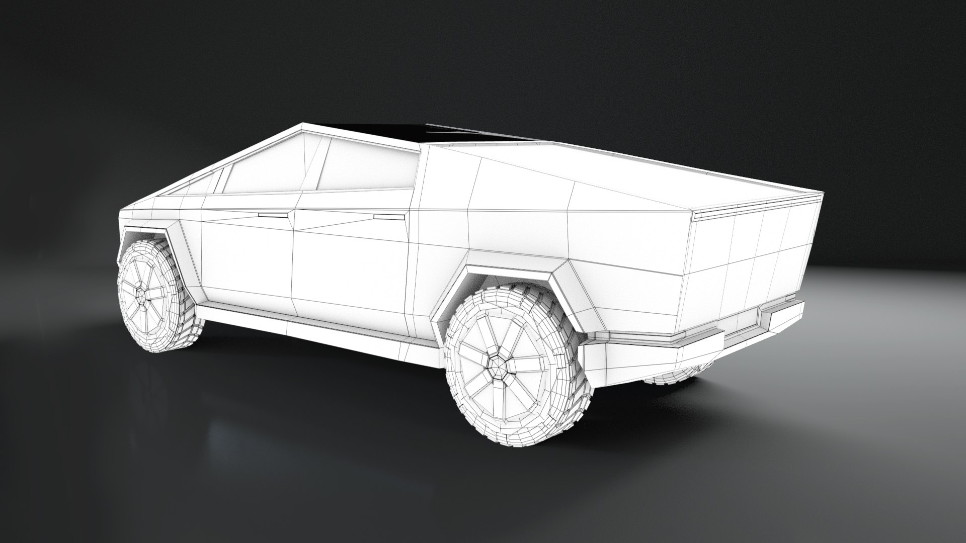 Cybertruck tesla 3D model - TurboSquid 1588968