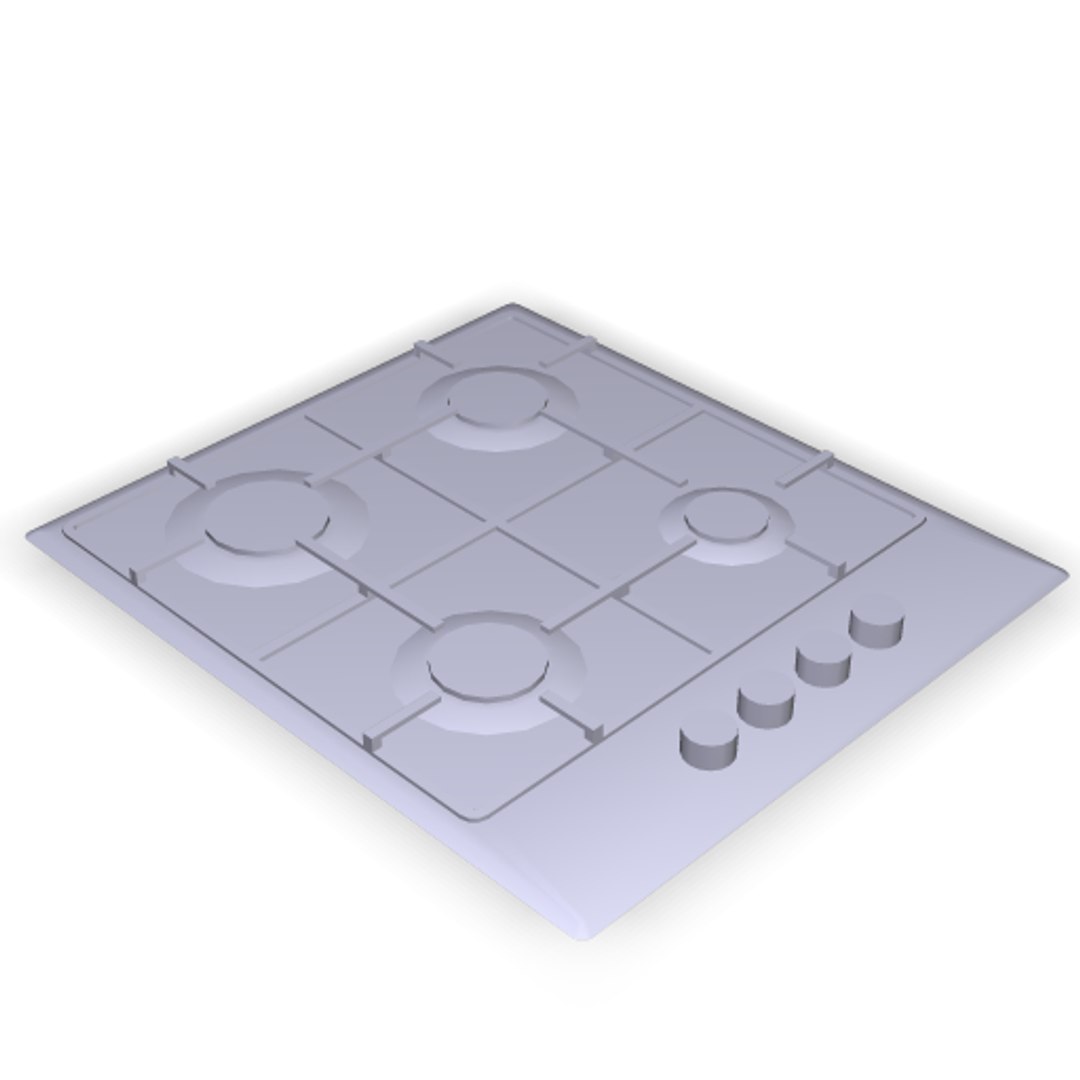 3D Cooktop Hob Simfer H60q40m411 - TurboSquid 1546894