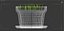 free planting pot grass 3d model