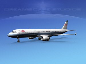 scale airbus 3d model