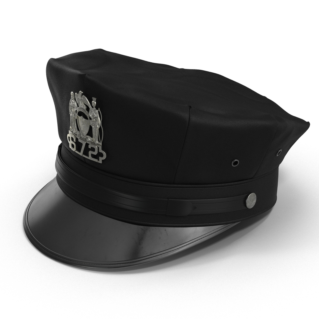 3ds police hats 2