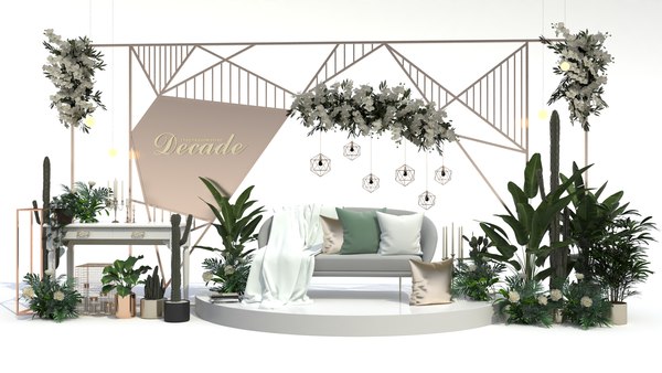 Wedding Decoration 3D Models for Download | TurboSquid