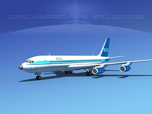 707-320 airlines boeing 707 3ds