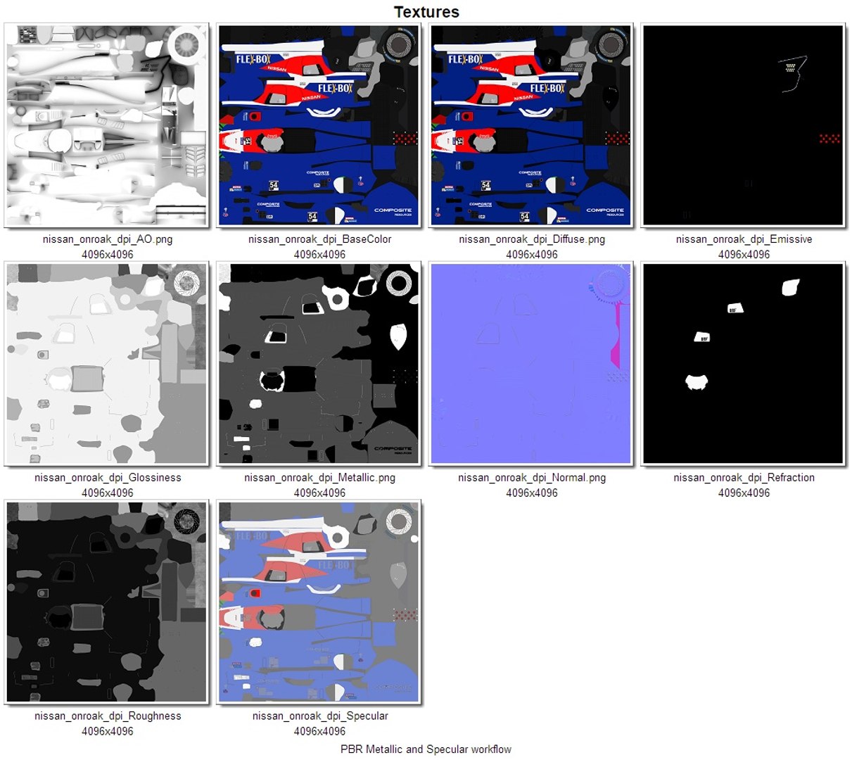nissan onroak dpi imsa 3D model https://p.turbosquid.com/ts-thumb/wB/ijjbEn/5SWifxuj/textures_set/jpg/1558077558/1920x1080/fit_q87/dad388df2c2333721852ea1efda6ee9c21460556/textures_set.jpg