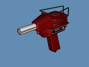 heat gun 3d model