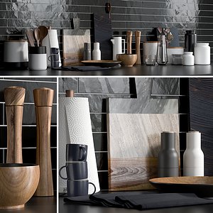 3D kitchen accessories 1