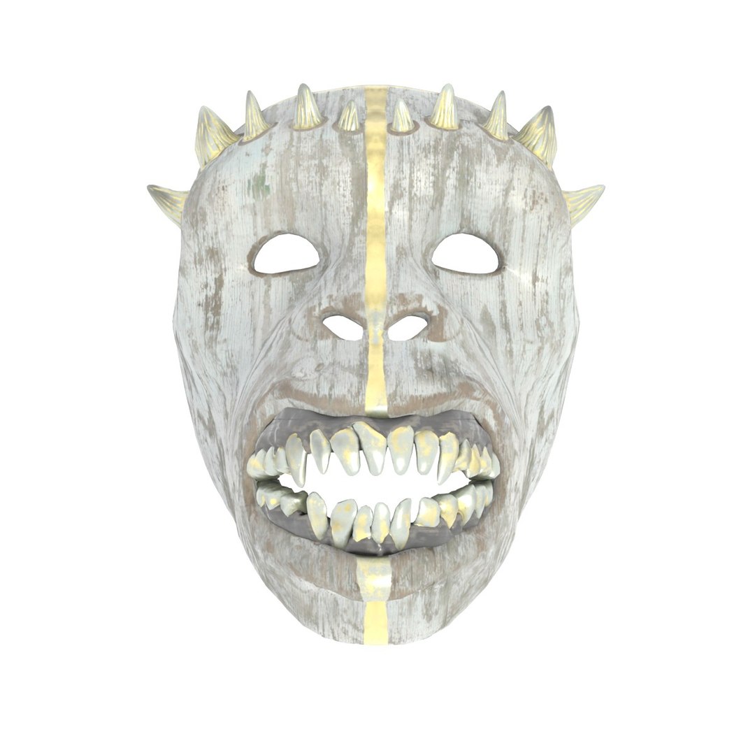 Monkey Mask 3D - TurboSquid 1888275