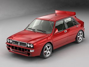 lancia delta hf integrale 3d 3ds