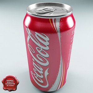 Drink Coca Cola 0,33L Aluminum Can V2
