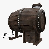Wooden Barrel