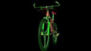 3D model mountain bike