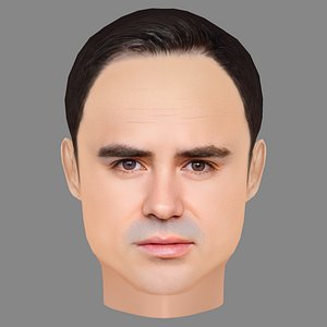 Joseph Balderrama Head - Low poly head for game