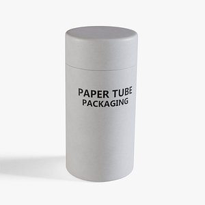 3D model White Paper Tube 5