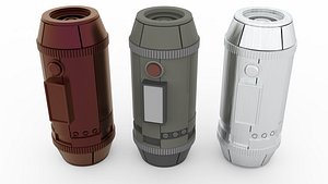 Thermal imploder 3D Model Maya Blender