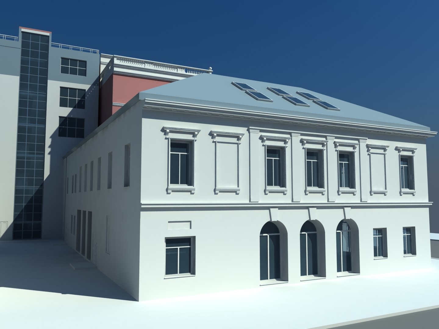 3d Model Historical Building