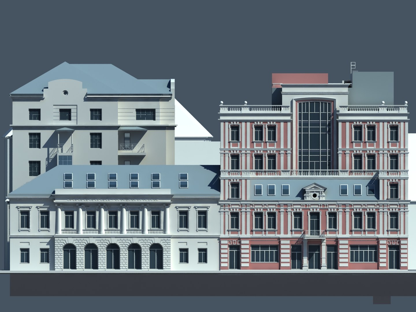 3d Model Historical Building