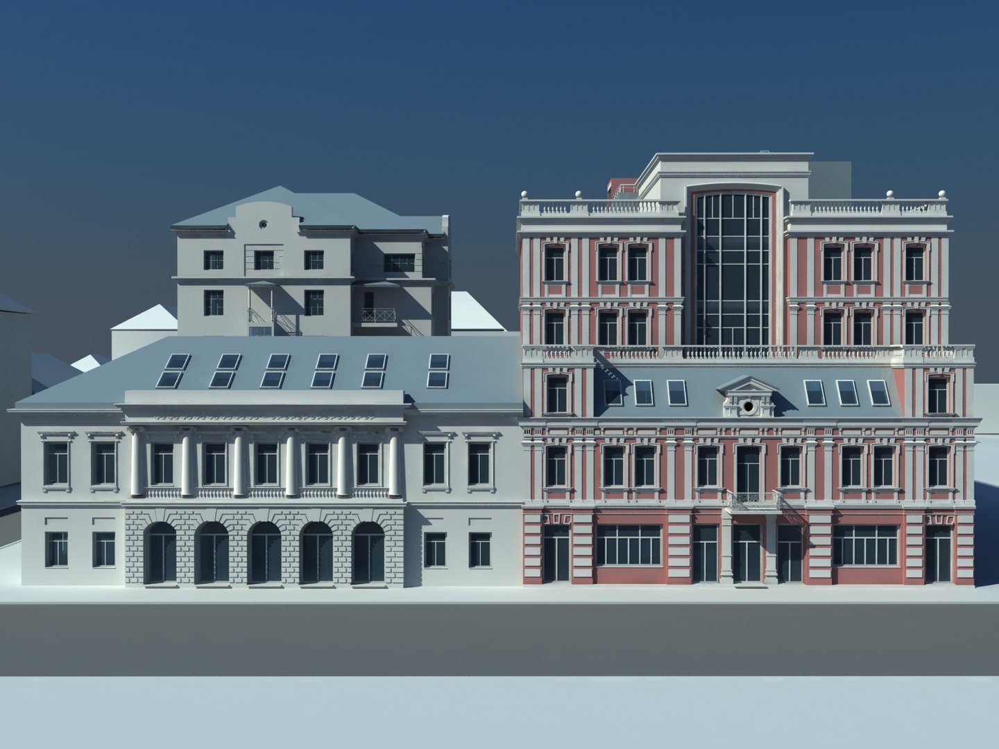 3d Model Historical Building