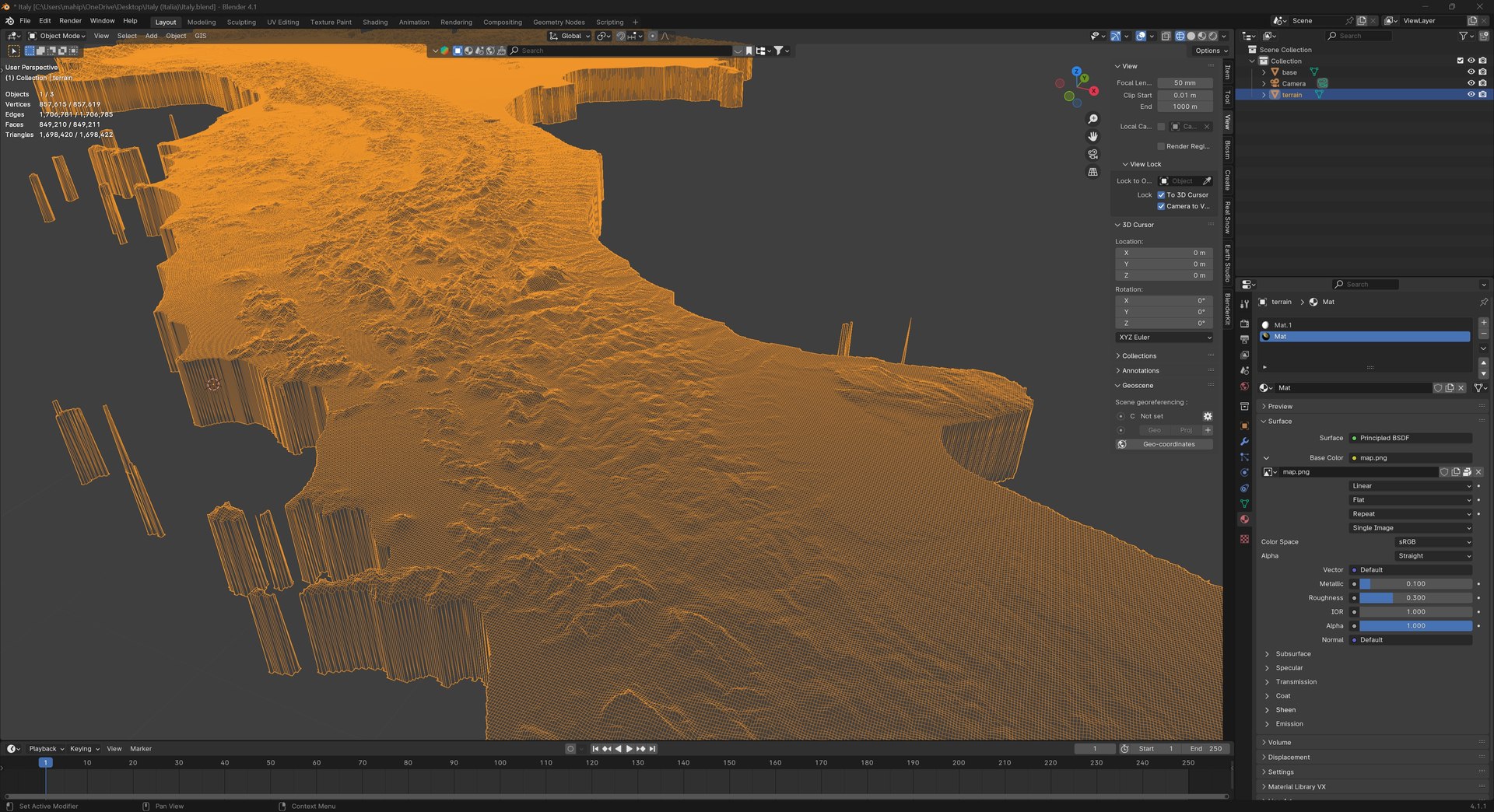 Italy Terrain Map 3D model https://p.turbosquid.com/ts-thumb/wC/2bd5Wy/bu/blender/jpg/1736252128/1920x1080/fit_q87/f6d4c05ac31e9c1dfe13a9c7db88776024af60ae/blender.jpg