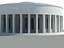pavilion mestrovic building 3d 3ds