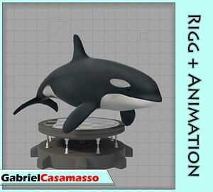 orca animation 3d x