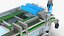 Automaitc Lithium Battery Air Tightness Testing Machine