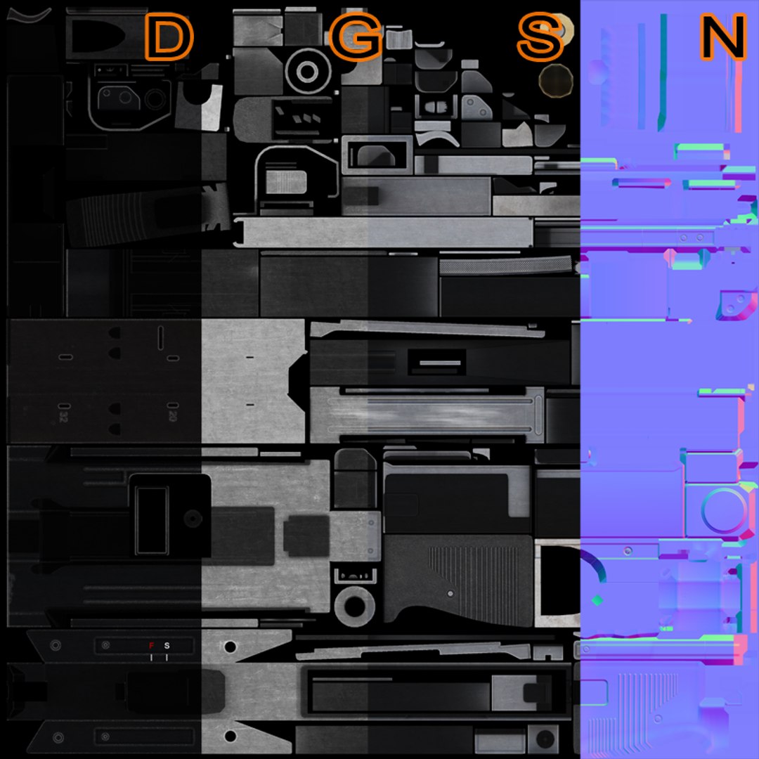 Micro-uzi Israeli Compact 3d Model