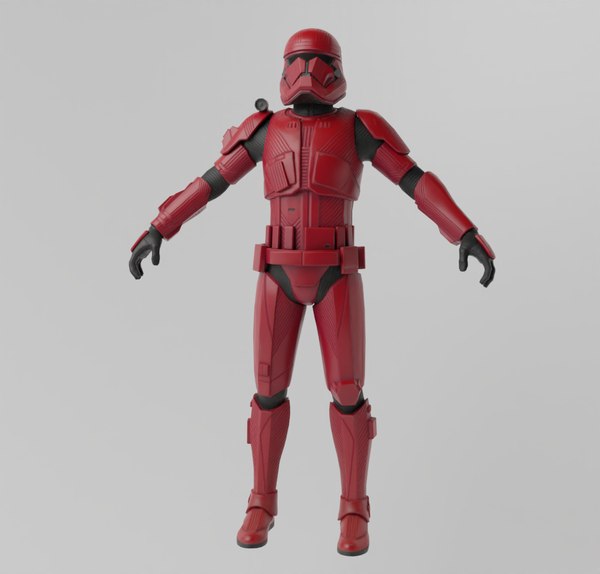 Sithtrooper Lowpoly Rigged 3D - TurboSquid 2034092