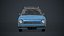 3D model classic car