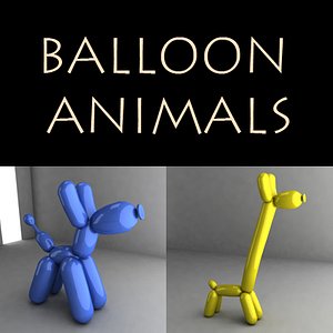 baloon 3d model