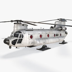 CH-47 Chinook Blank Livery Static --13--