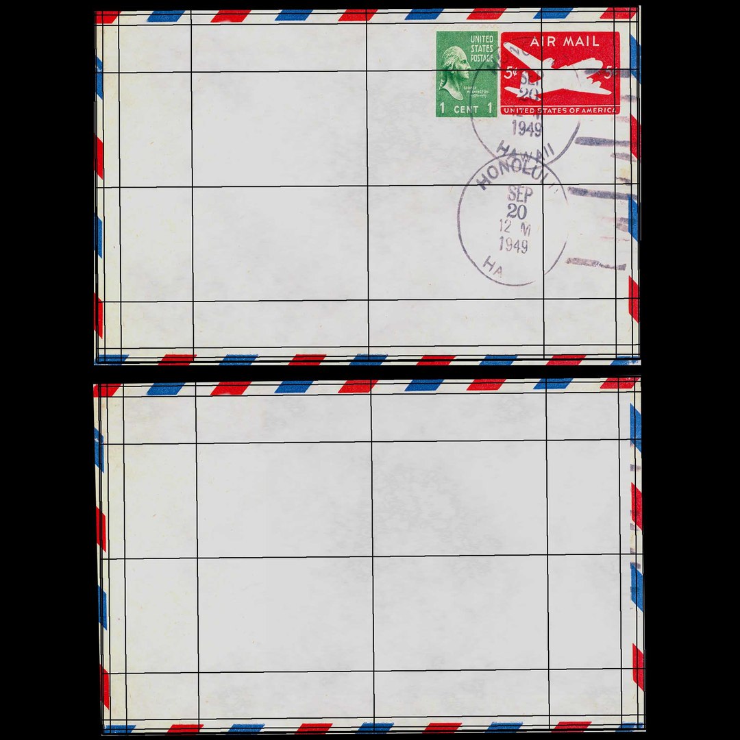 Real Envelope 3D - TurboSquid 1332916