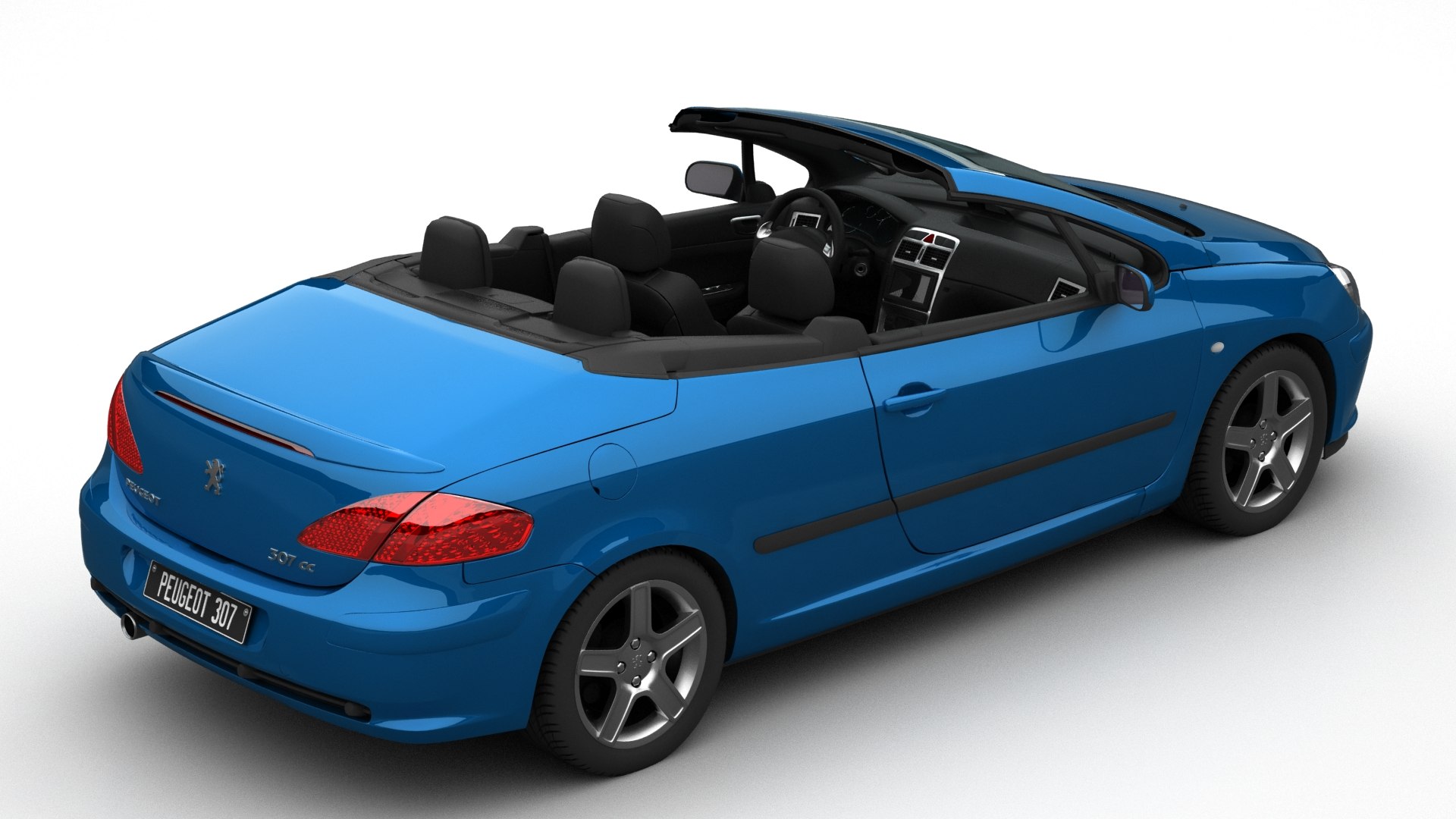 3D Peugeot 307 CC - TurboSquid 2010919