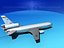 kc-10 mcdonnell douglas 3d model