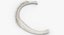 Real Human Costae Verae True Rib 02 White