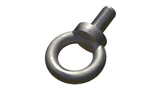 3D Eye bolt model