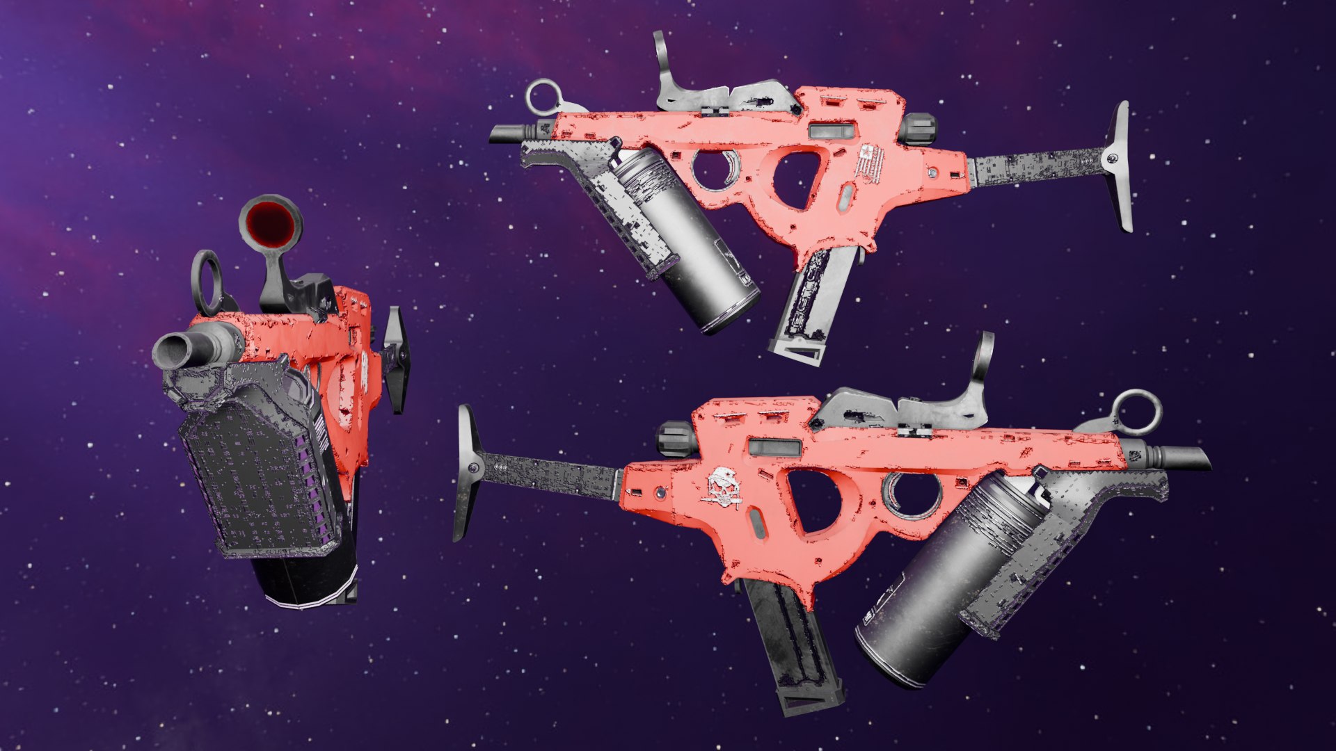 Stylized Guns Pack 34 Unique Game-Ready Weapons Models 3D - TurboSquid ...