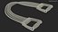 Espansore toracico morbido piegato nero