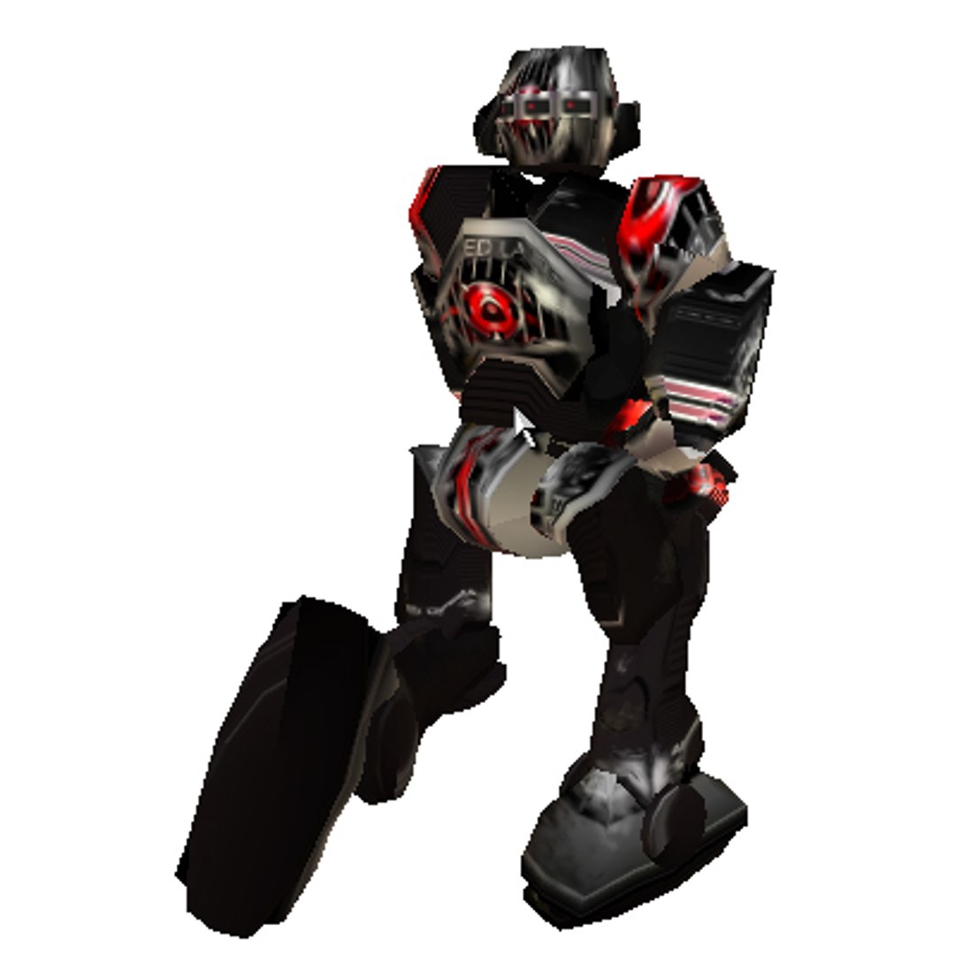 Robotic Soldier Character Biped 3d Model