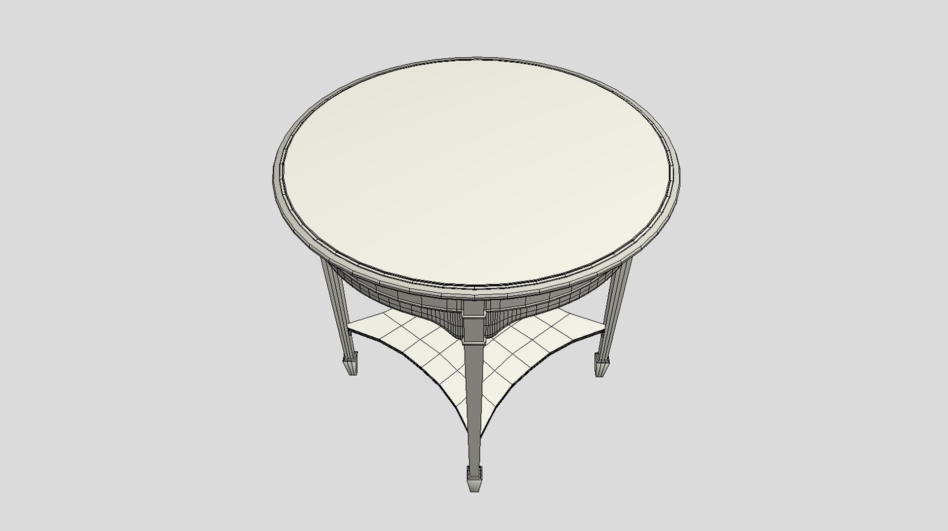 Vintage Side Table 3D model - TurboSquid 2152520