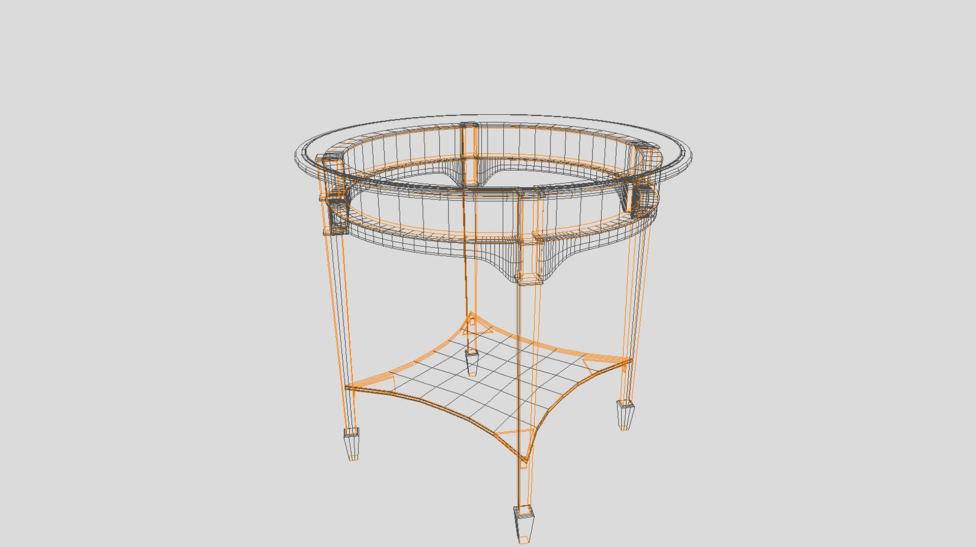 Vintage Side Table 3D model - TurboSquid 2152520