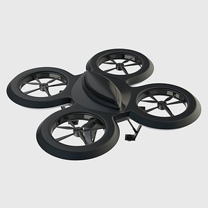 3D model Quadcopter Drone v3