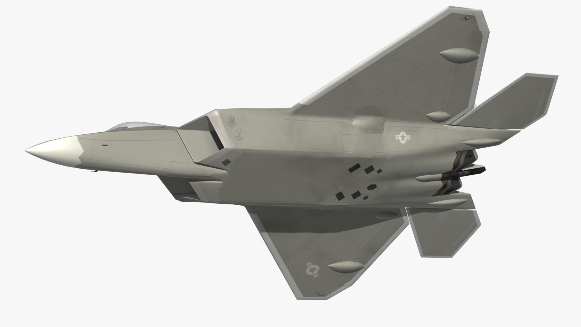 3D f22 raptor - TurboSquid 1175658
