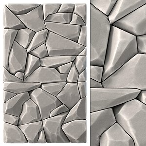 Stone decor n223 3D model
